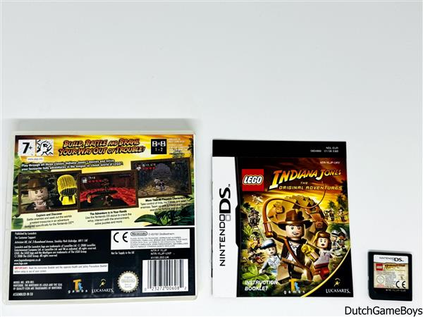 Grote foto nintendo ds lego indiana jones the original adventures uxp spelcomputers games ds