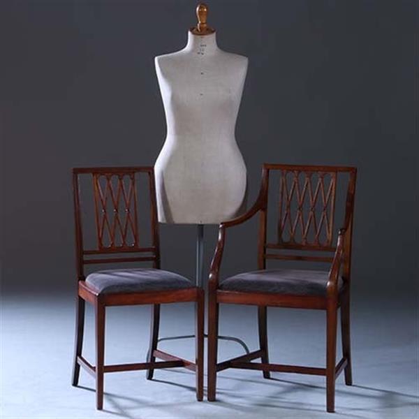 Grote foto stel van 8 antieke stoelen ca 1890 2 met armleuningen incl. herstoffering naar wens no.231605 antiek en kunst stoelen en banken