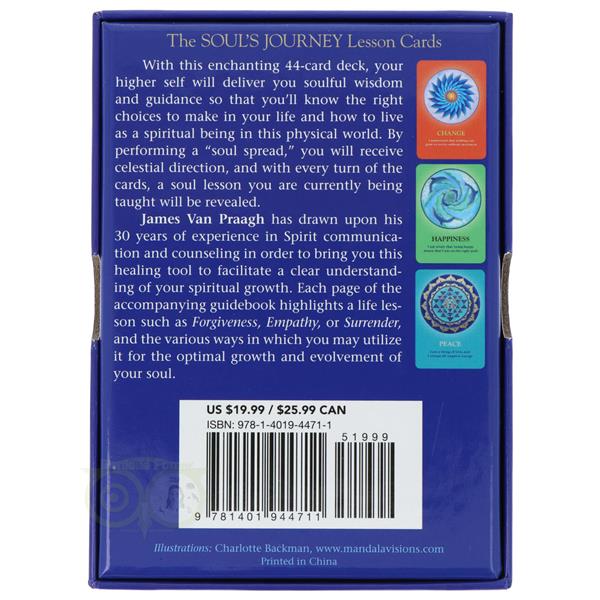 Grote foto the soul s journey lesson cards james van praagh eng boeken overige boeken