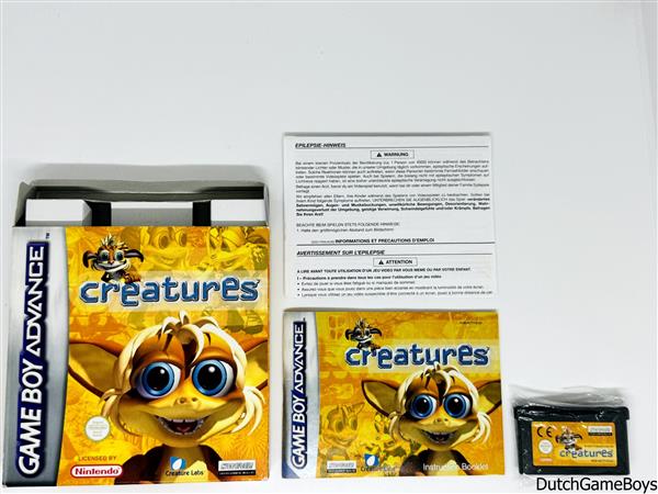 Grote foto gameboy advance gba creatures eur spelcomputers games overige nintendo games