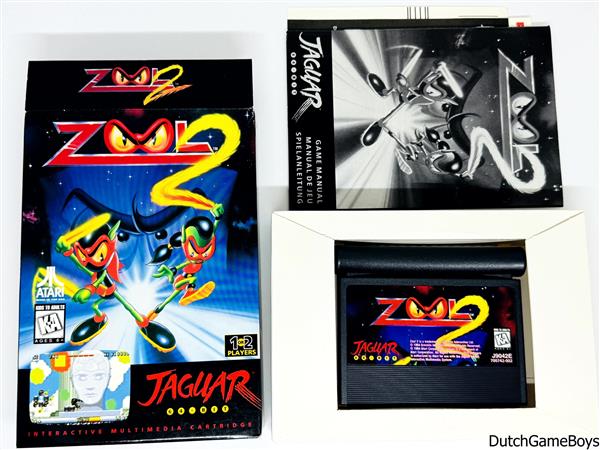 Grote foto atari jaguar zool 2 spelcomputers games overige games