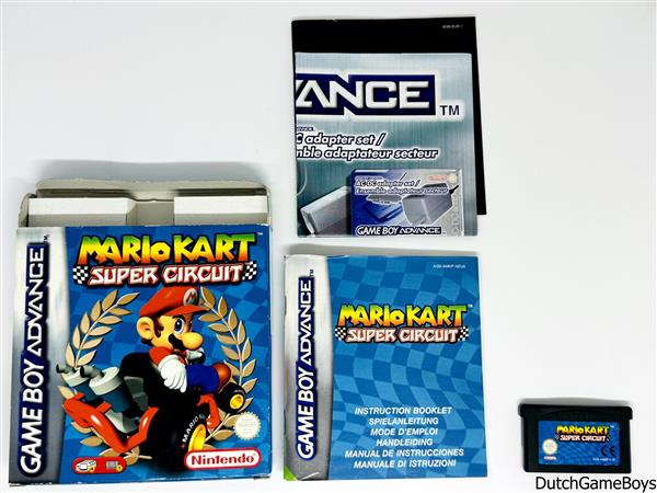 Grote foto gameboy advance gba mario kart super circuit eur spelcomputers games overige nintendo games