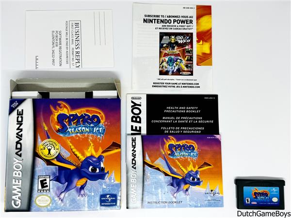 Grote foto gameboy advance gba spyro season of ice usa spelcomputers games overige nintendo games