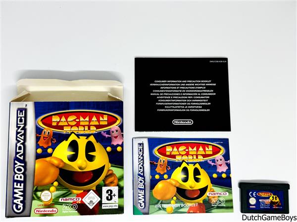 Grote foto gameboy advance gba pac man world eur spelcomputers games overige nintendo games