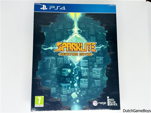 Grote foto playstation 4 ps4 sparklite signature edition new sealed spelcomputers games overige games