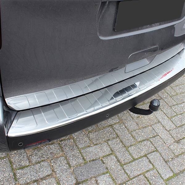 Grote foto bumper beschermer rvs opel vivaro 2019 2024 auto onderdelen overige auto onderdelen