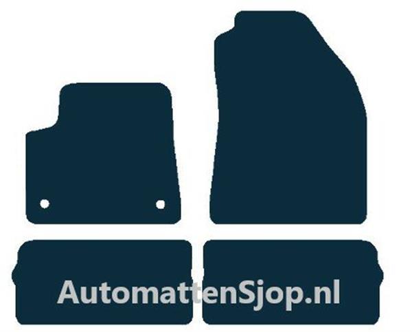 Grote foto luxe velours zwart automatten citroen c3 2024 heden auto onderdelen overige auto onderdelen