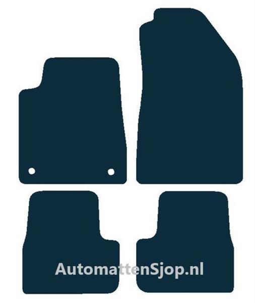 Grote foto luxe velours zwart automatten citroen c3 2024 heden auto onderdelen overige auto onderdelen