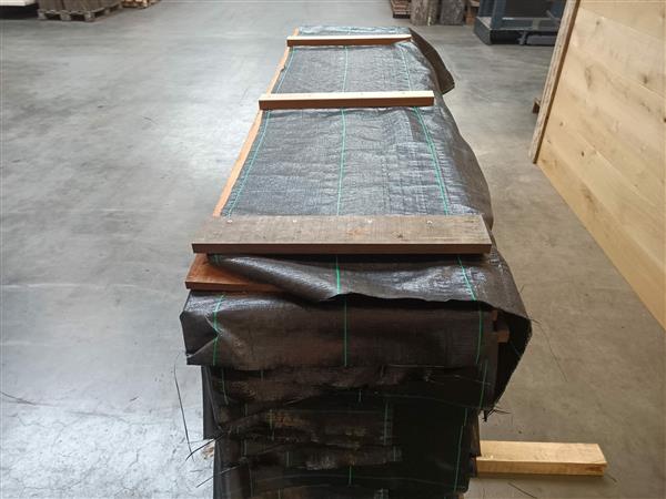Grote foto 60 cm hoog x 250 cm hardhouten beschoeiingschot geschroefd doe het zelf en verbouw hout en planken