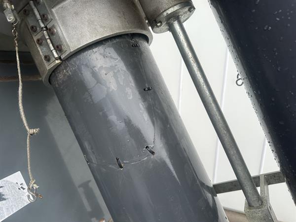 Grote foto sorma rb2 120 net clipper verpakkingsmachine jaar 2008 met wijnglasetikettenprinter agrarisch tuinbouw