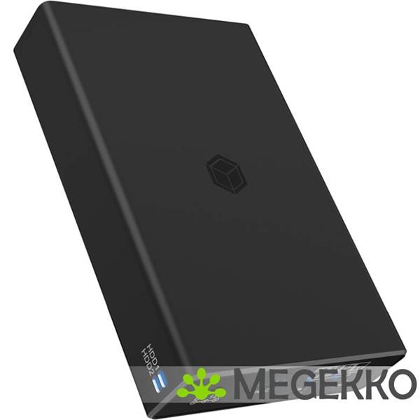Grote foto icy box ib rd2253 c31 hdd ssd behuizing zwart 2.5 computers en software behuizingen en kasten