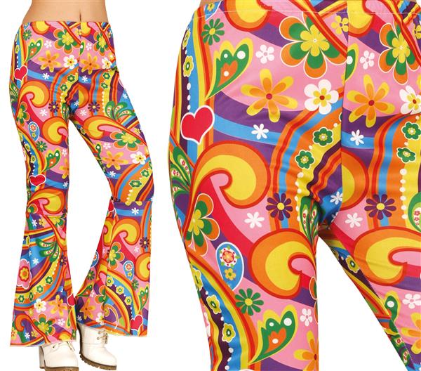 Grote foto hippie 60s broek dames verzamelen overige verzamelingen