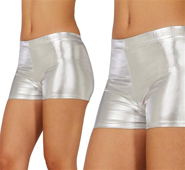 Grote foto zilveren korte broek metallic verzamelen overige verzamelingen