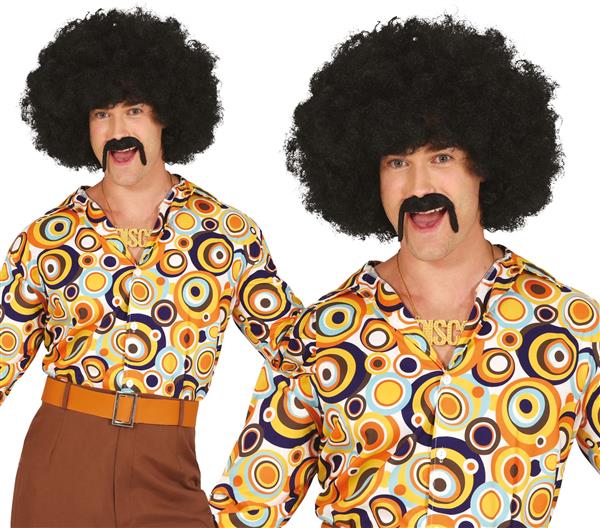 Grote foto disco 70s blouse heren rondjes verzamelen overige verzamelingen