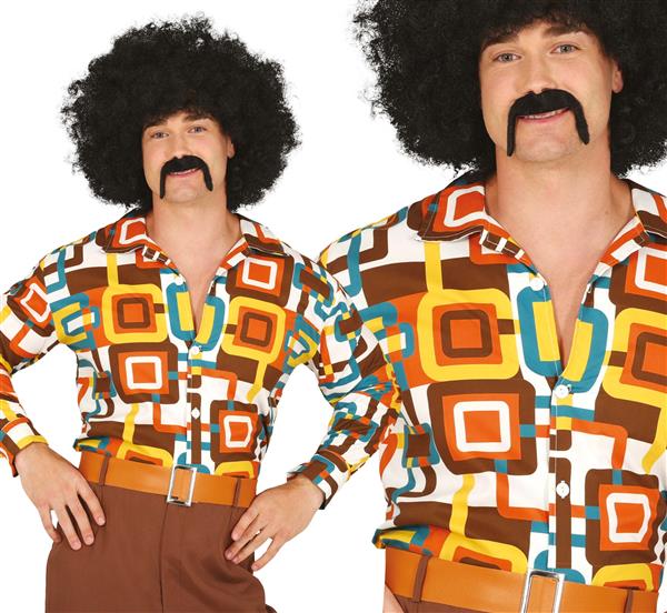 Grote foto disco 70s blouse heren vierkant verzamelen overige verzamelingen