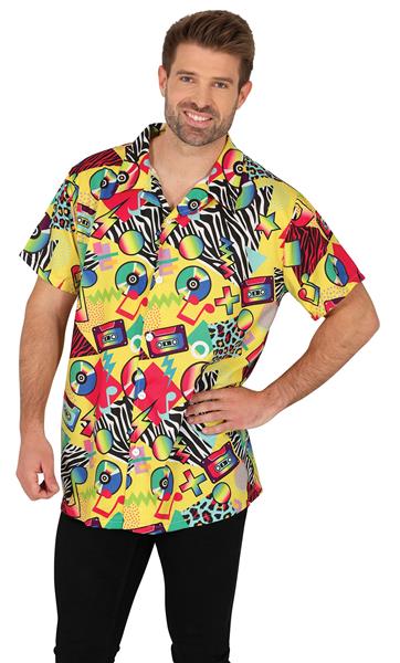 Grote foto neon 80s blouse heren verzamelen overige verzamelingen