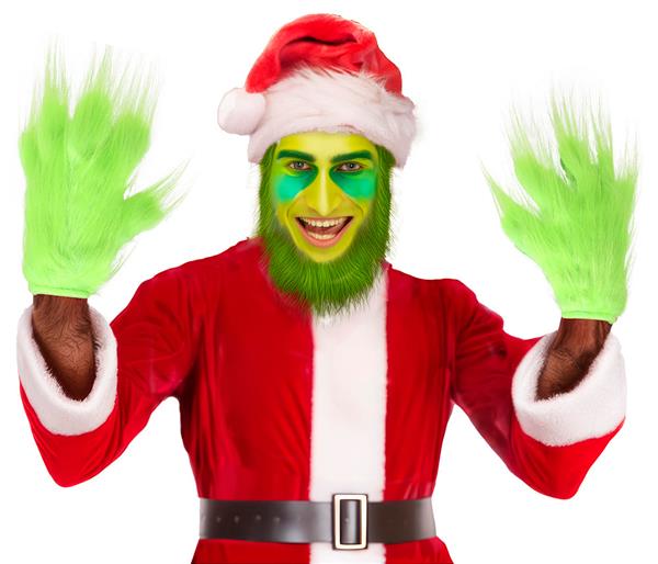 Grote foto groene handschoenen monster 2st verzamelen overige verzamelingen