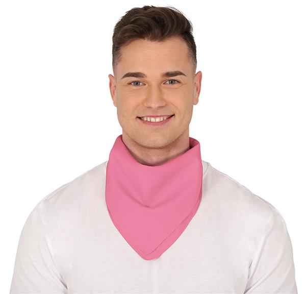 Grote foto roze bandana 54cm verzamelen overige verzamelingen