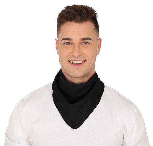Grote foto zwarte bandana 54cm verzamelen overige verzamelingen