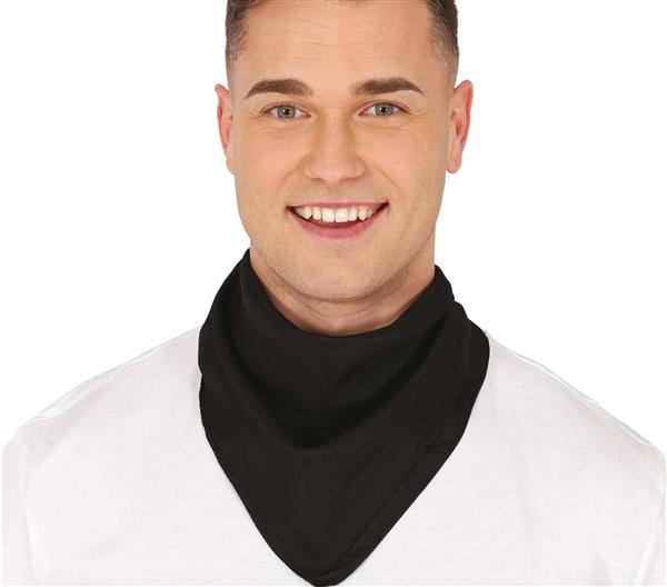Grote foto zwarte bandana 54cm verzamelen overige verzamelingen
