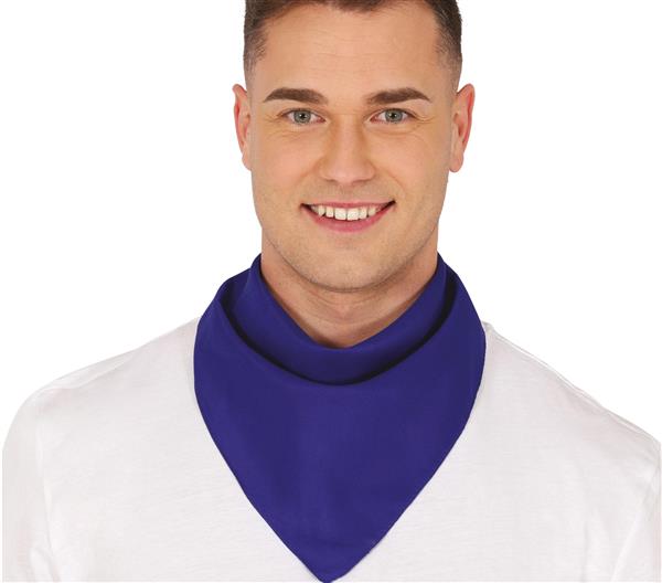 Grote foto blauwe bandana 54cm verzamelen overige verzamelingen