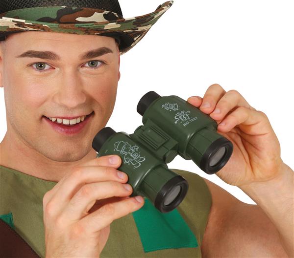 Grote foto groene nep verrekijker 14cm verzamelen overige verzamelingen