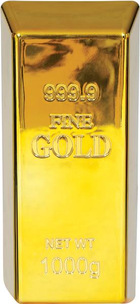 Grote foto gouden nep goudstaaf 16cm verzamelen overige verzamelingen