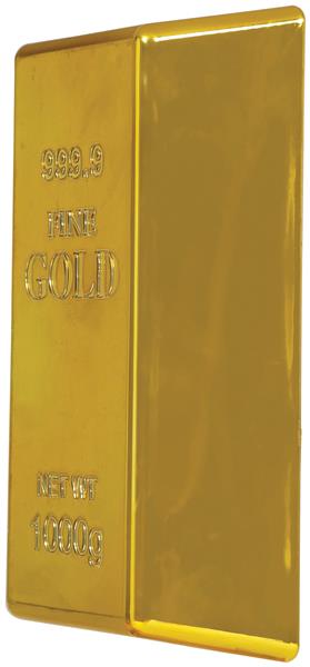 Grote foto gouden nep goudstaaf 16cm verzamelen overige verzamelingen