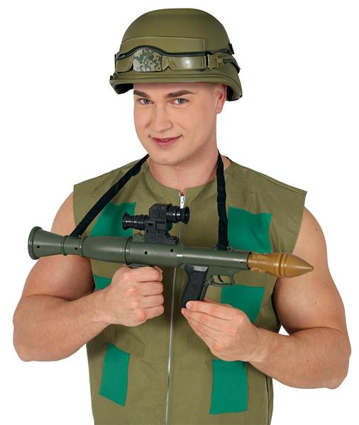 Grote foto groene nep pistool bazooka 50cm verzamelen overige verzamelingen