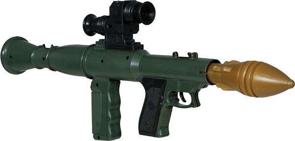 Grote foto groene nep pistool bazooka 50cm verzamelen overige verzamelingen