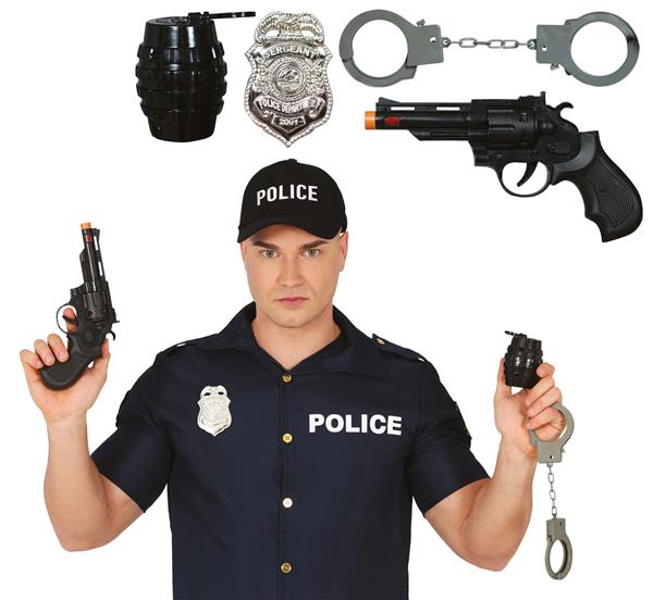 Grote foto politie accessoireset 4 delig verzamelen overige verzamelingen