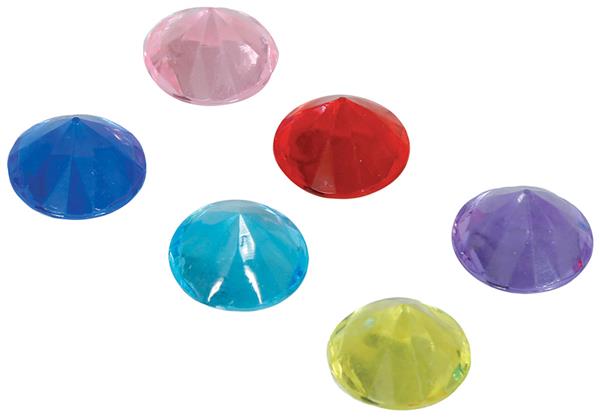 Grote foto gekleurde uitdeelcadeautjes edelstenen 1 5cm 50st verzamelen overige verzamelingen