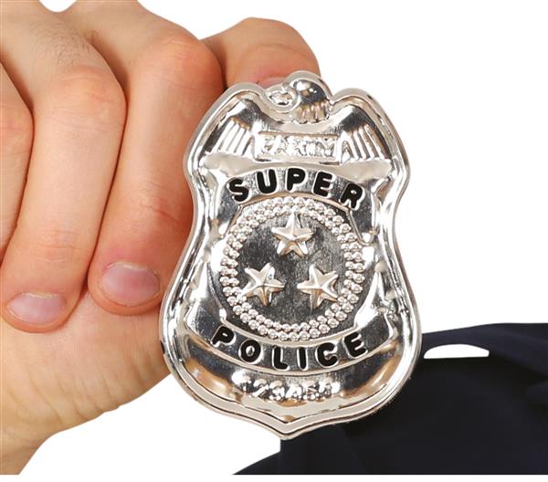 Grote foto politie badge 7cm verzamelen overige verzamelingen