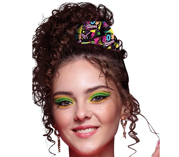 Grote foto neon 80s scrunchie verzamelen overige verzamelingen