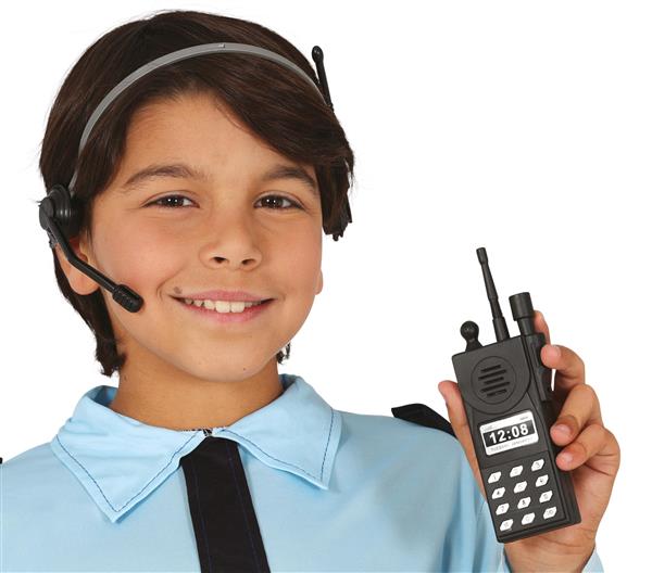 Grote foto zwarte nep walkie talkie verzamelen overige verzamelingen