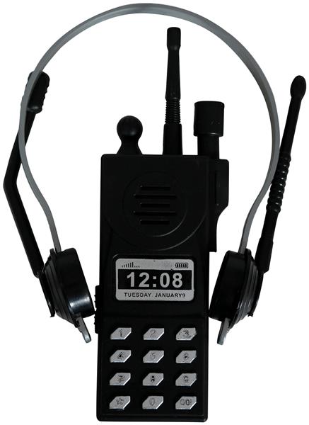 Grote foto zwarte nep walkie talkie verzamelen overige verzamelingen