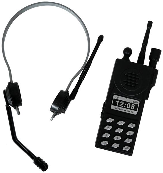 Grote foto zwarte nep walkie talkie verzamelen overige verzamelingen