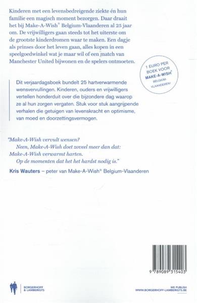 Grote foto make a wish boeken politiek en maatschappij