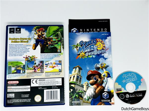 Grote foto nintendo gamecube super mario sunshine hol spelcomputers games overige nintendo games