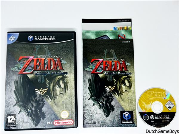 Grote foto nintendo gamecube the legend of zelda twilight princess hol spelcomputers games overige nintendo games