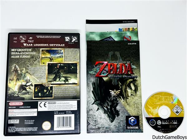Grote foto nintendo gamecube the legend of zelda twilight princess hol spelcomputers games overige nintendo games