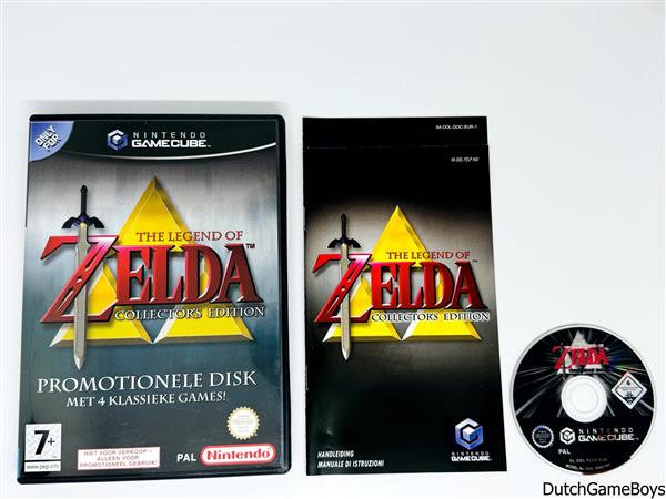 Grote foto nintendo gamecube the legend of zelda collector edition hol spelcomputers games overige nintendo games