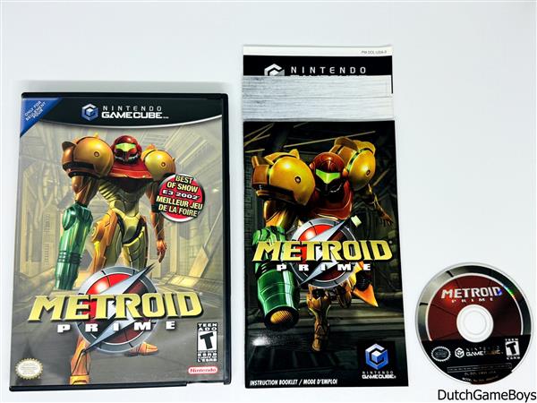 Grote foto nintendo gamecube metroid prime usa spelcomputers games overige nintendo games