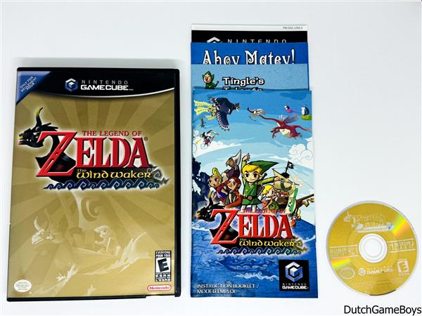 Grote foto nintendo gamecube the legend of zelda windwaker usa spelcomputers games overige nintendo games