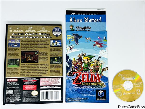 Grote foto nintendo gamecube the legend of zelda windwaker usa spelcomputers games overige nintendo games