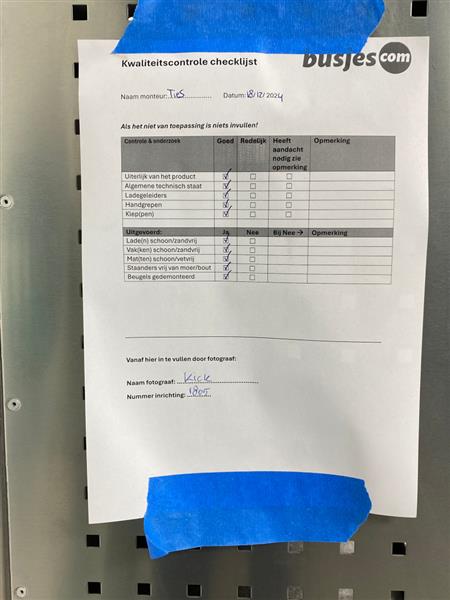Grote foto aluca aluminium gebruikte bedrijfswagen inrichting nr 1805 auto onderdelen overige auto onderdelen