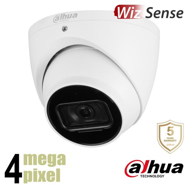 Grote foto tweedekans dahua 4mp dome ai serie 2 8mm wizsense microfoon smd sd kaart slot hdw3441em audio tv en foto videobewakingsapparatuur