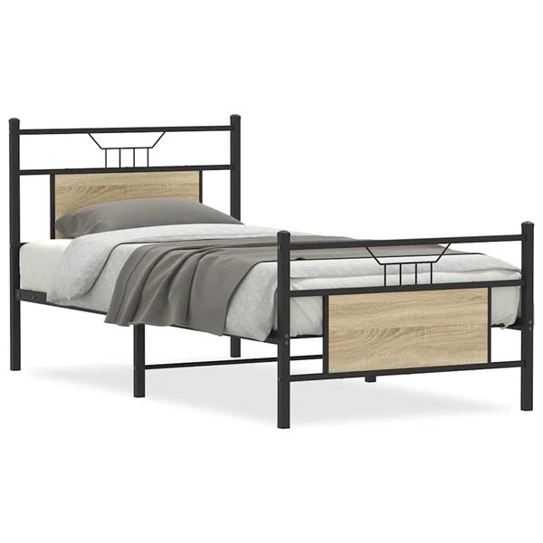 Grote foto vidaxl stapelbed zonder matras 90x200 cm staal wit antiek en kunst stoelen en banken