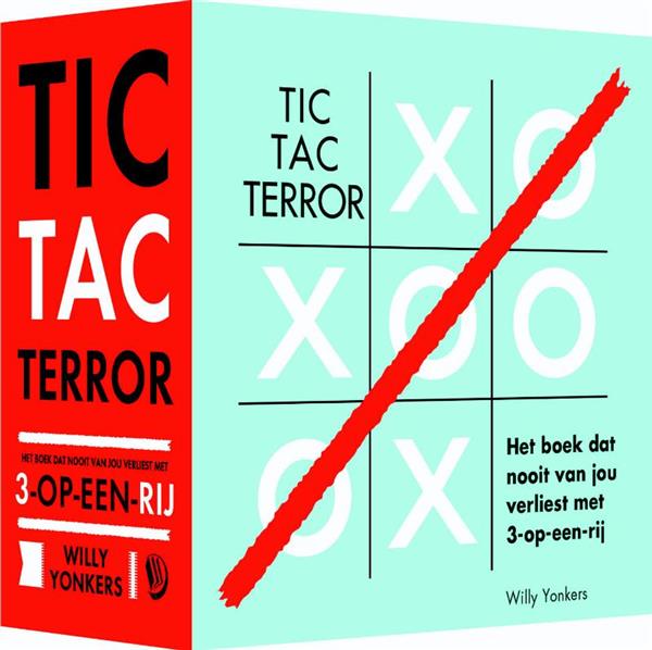 Grote foto tic tac terror boeken stripboeken
