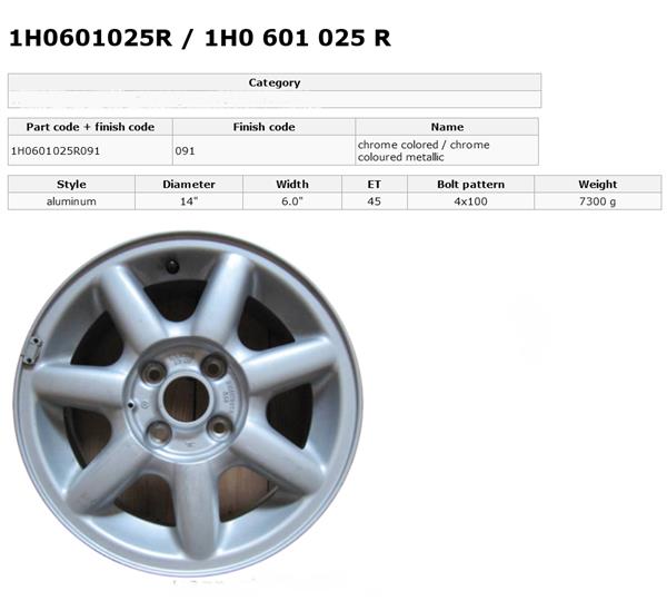 Grote foto aluminium velgen 4x100 14 4 st vw naafdoppen auto onderdelen banden en velgen